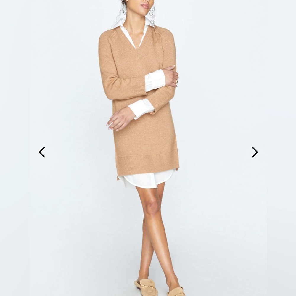 NWT Brochu Walker layered sweater dress. Size Small